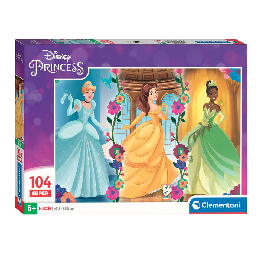 Clementoni Jigsaw Puzzle Super Color Prinzessin, 104st.