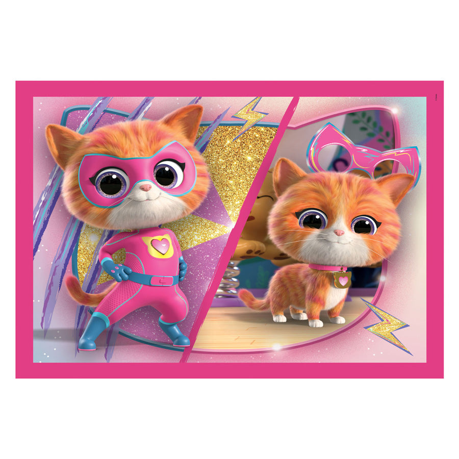 Clementoni Puzzle 4in1 Super Kätzchen