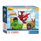 Clementoni Block -Puzzle Spidey und seine erstaunlichen Freunde, 12st.