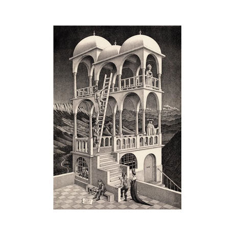 Clementoni Puzzle m. Escher Belverder, 1000st.