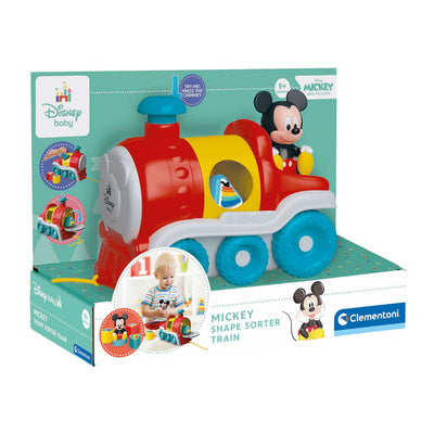 Clementoni Baby - Disney Form Eintopf Mickey Mouse Train, 5dlg.