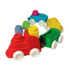 Clementoni Baby - Clemmy sensorischer Zug mit weichen Blöcken, 12dlg.