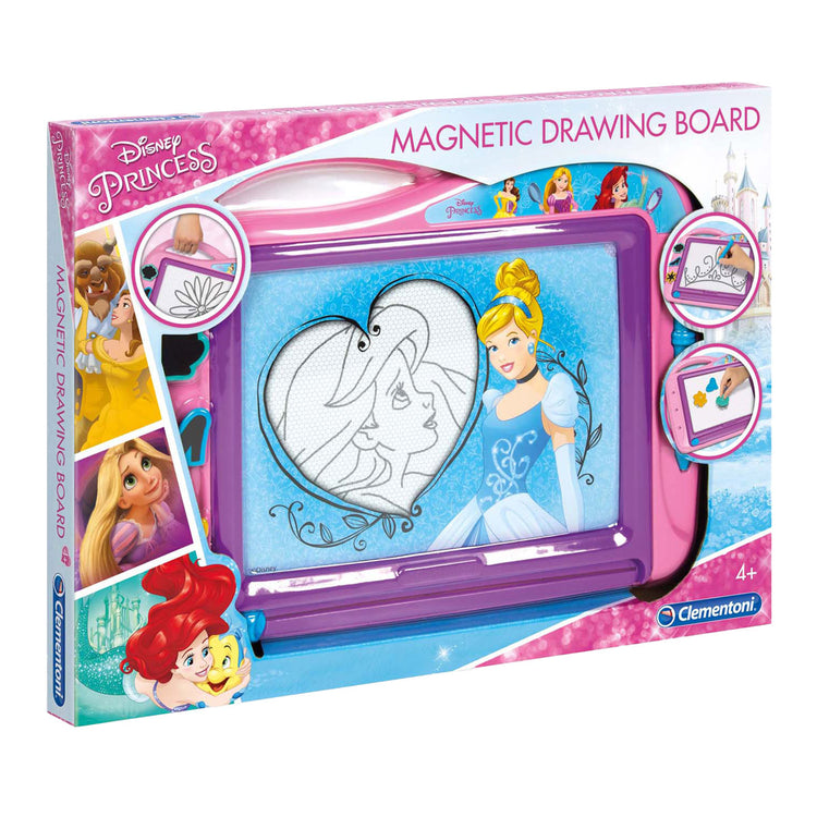 Clementoni Magnetic Drawess Board Disney Prinzessin