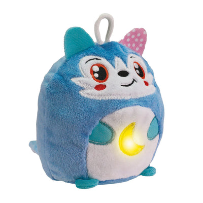 Clementoni Baby Twinkle Winkle Little Wolf Blue Cuddle Night Lampe