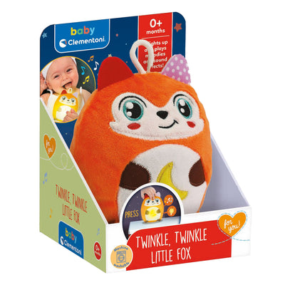 Clementoni Baby Twinkle Winkle Kleine Vos Umarmung Nachtlampe