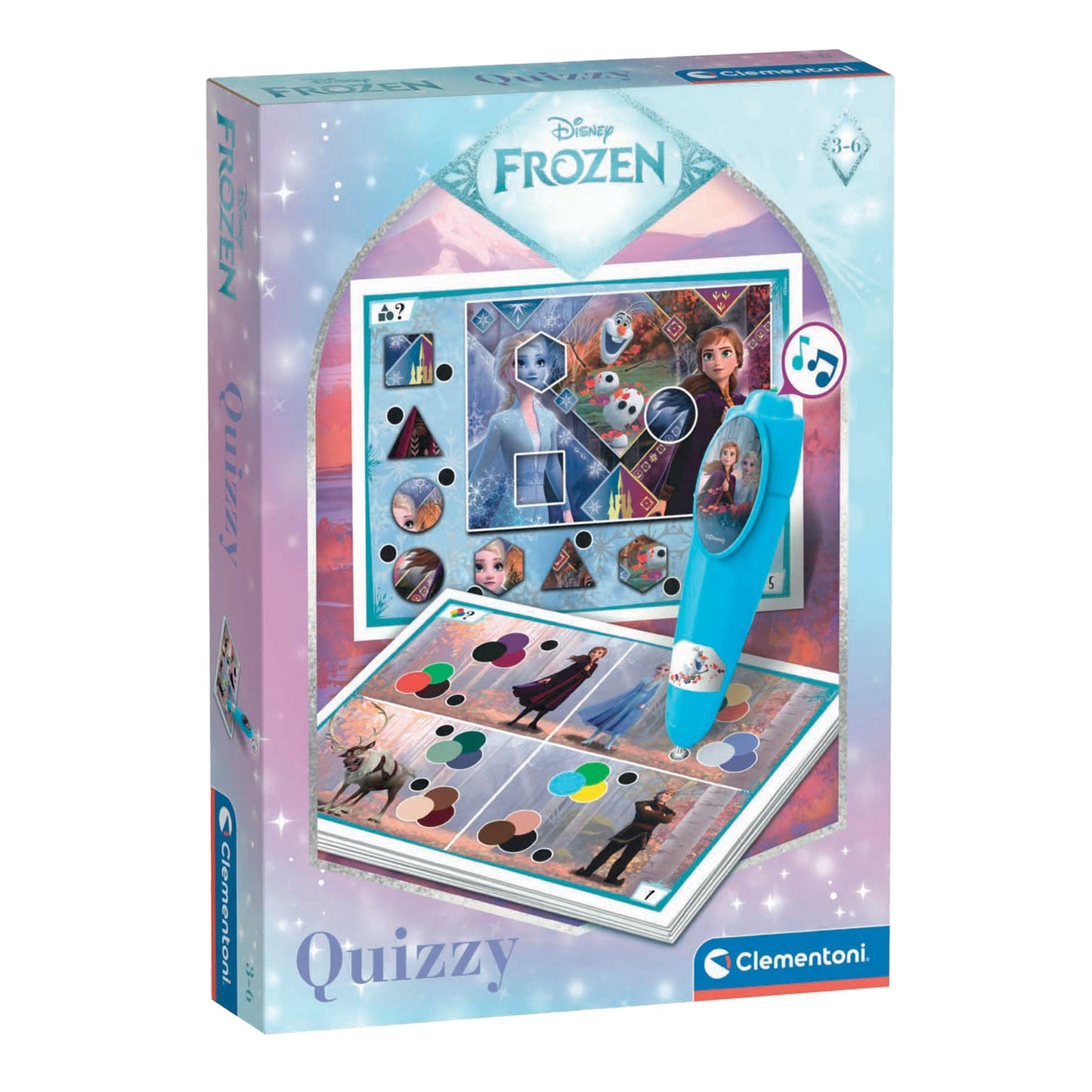 Clementoni Frozen Quizzy -Spiel