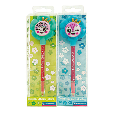 Clementoni Crazy Chic Lidschatten und Lipiner Bloem - türkisblau