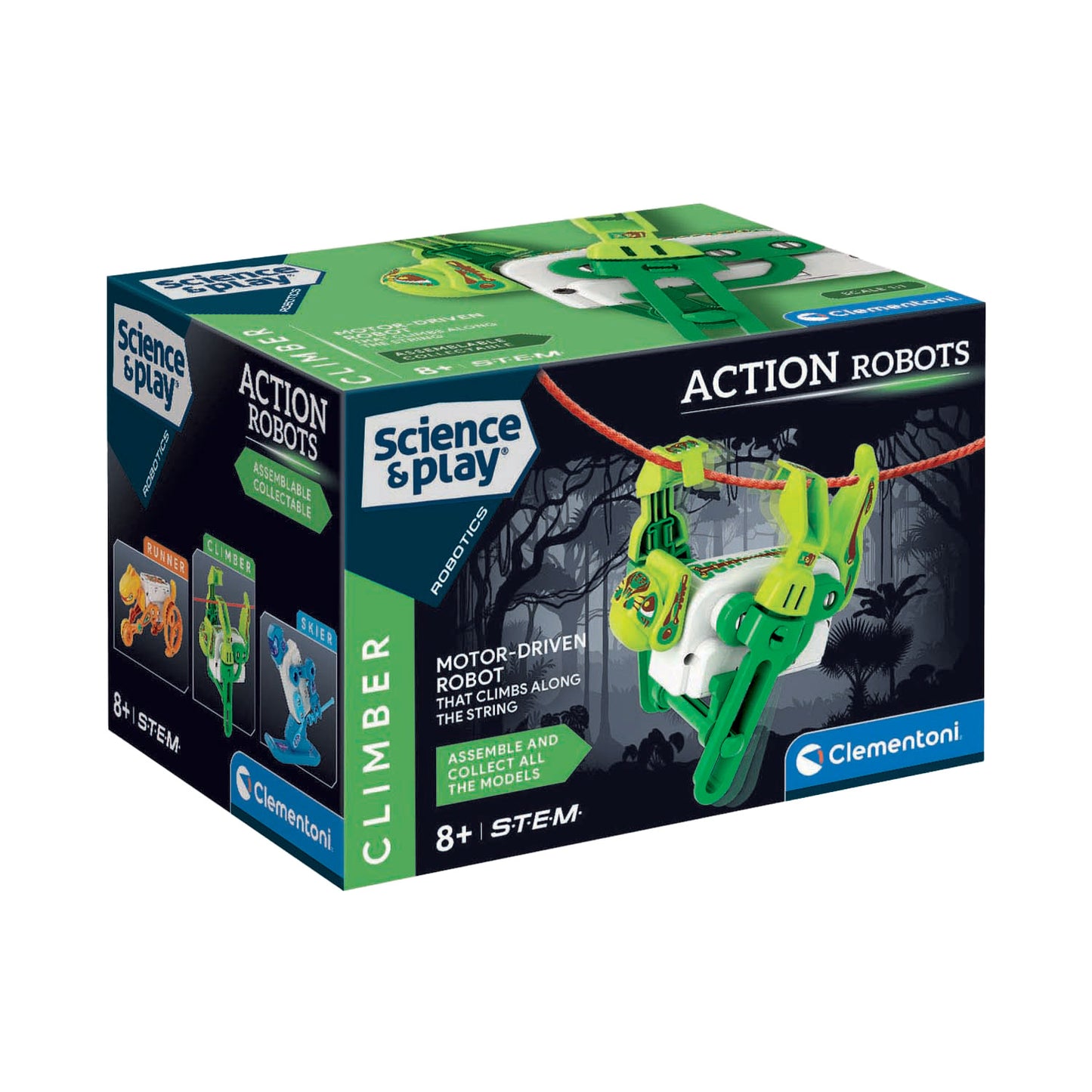 Clementoni Science Game - Roboter Sportkletterer