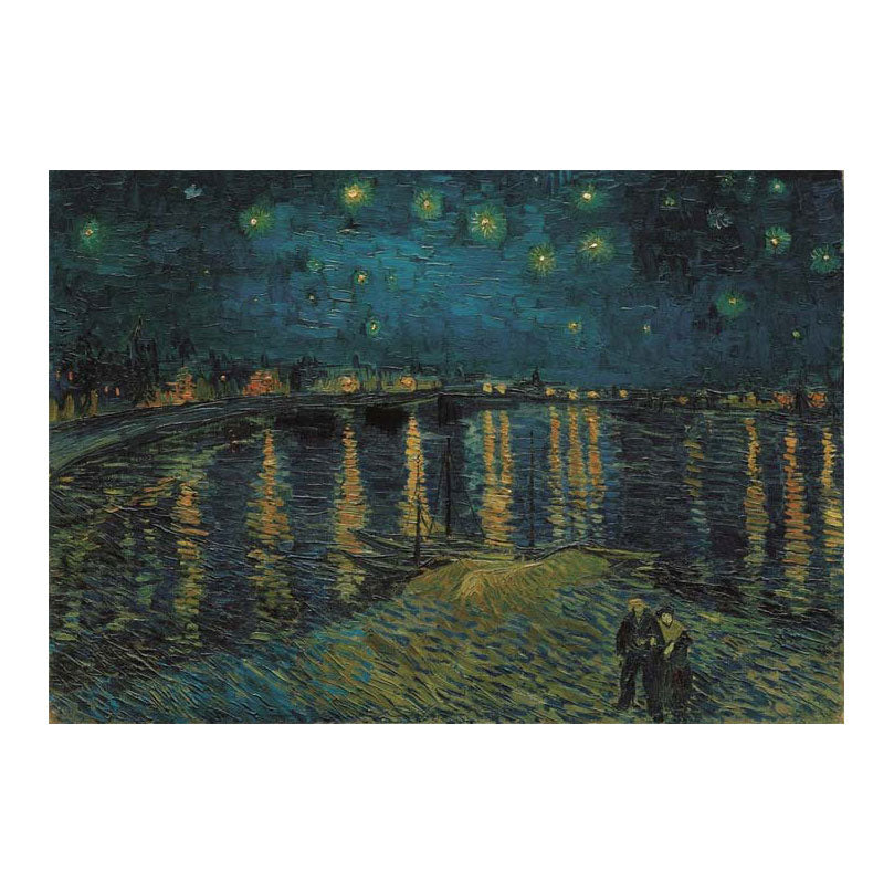 Clementoni Jigsaw Puzzle Artworks Star Night über der Rhône, 1000st.