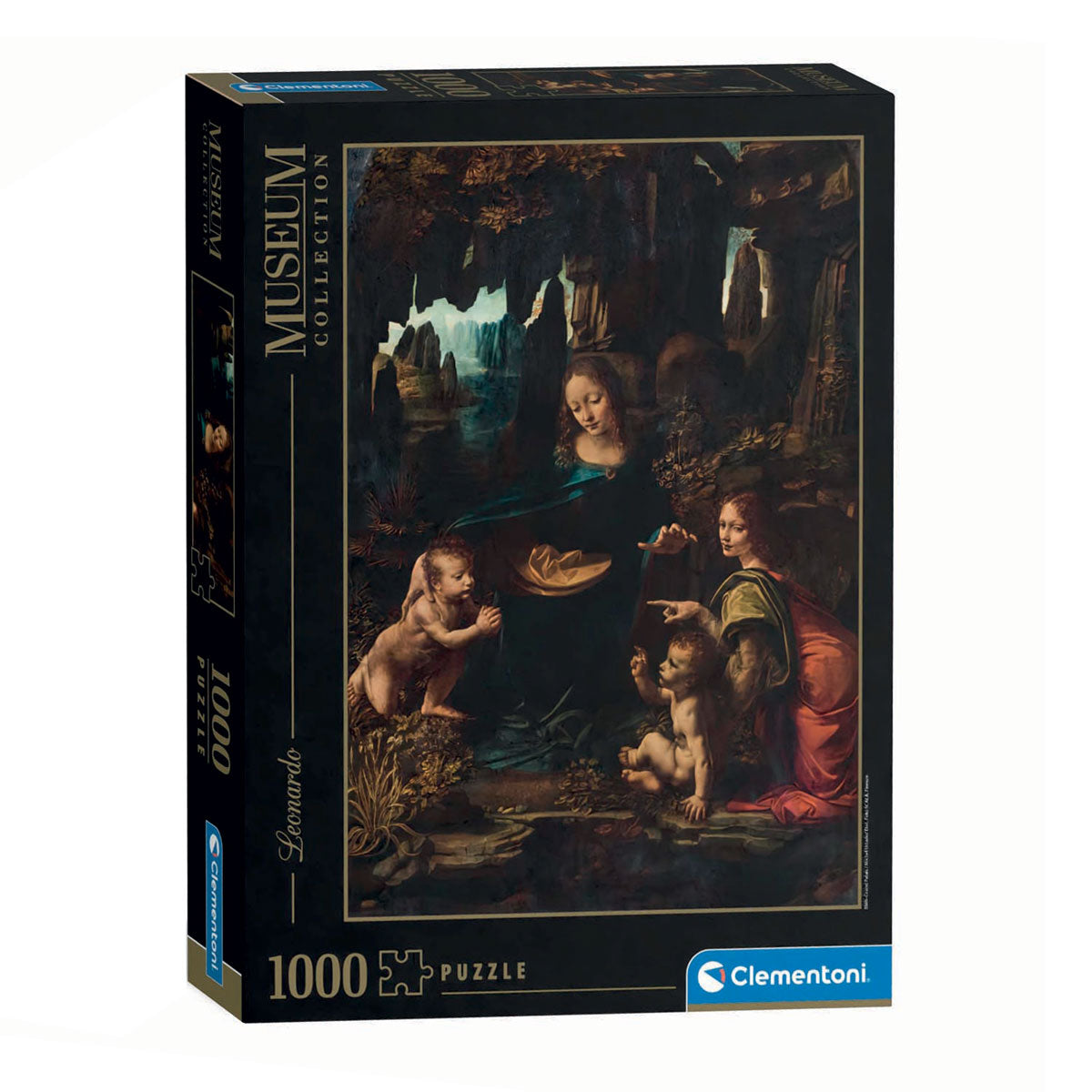 Clementoni Jigsaw Puzzle Artworks Madonna in der Höhle, 1000st.