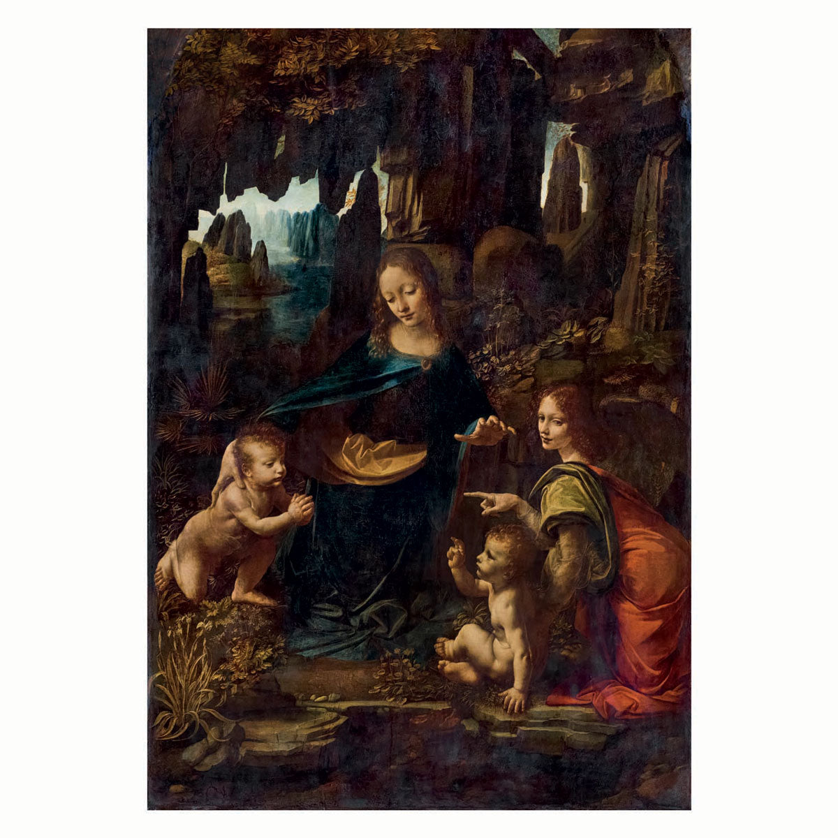 Clementoni Jigsaw Puzzle Artworks Madonna in der Höhle, 1000st.