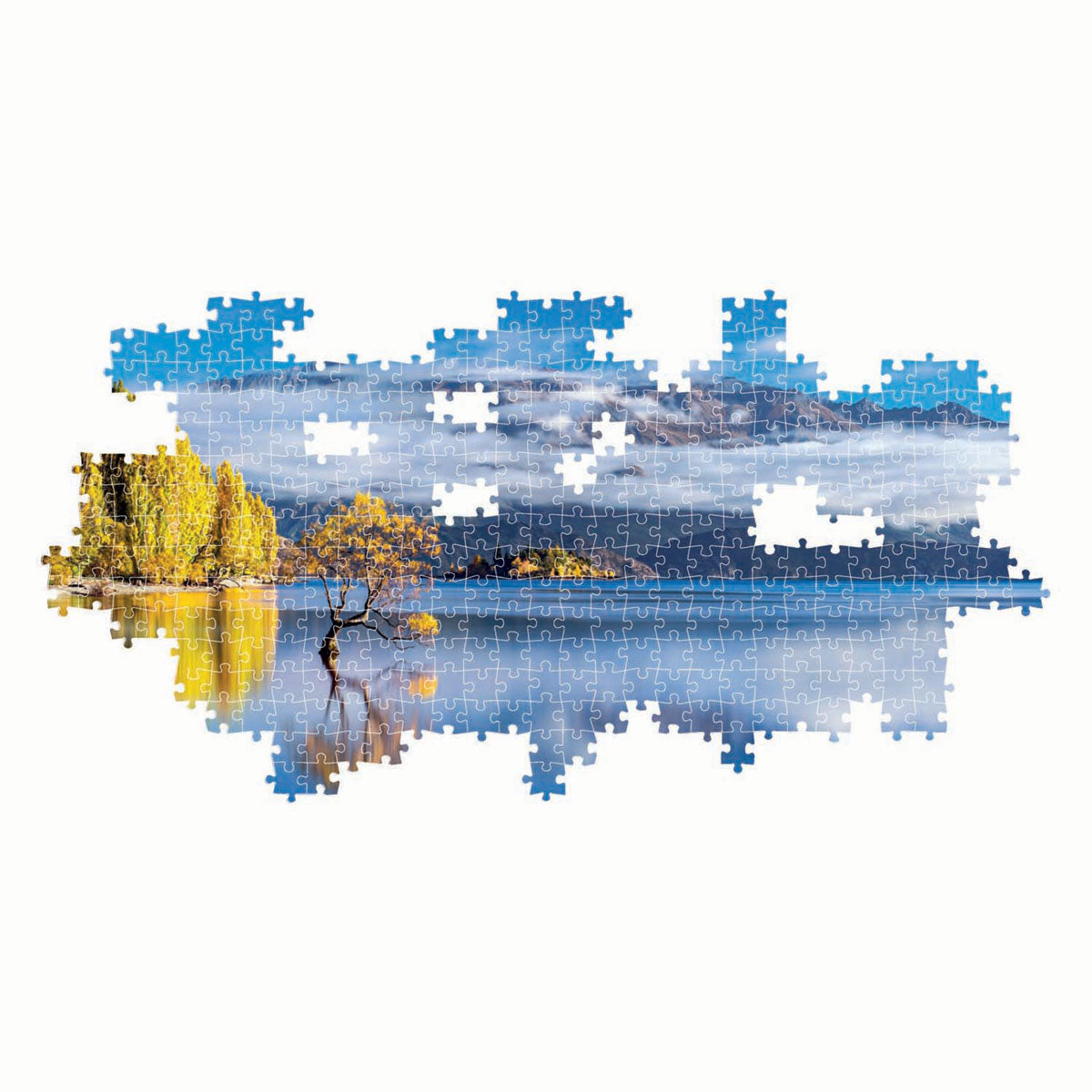 Clementoni Panorama Cover Wanakas goldene Reflexionen, 1000st.