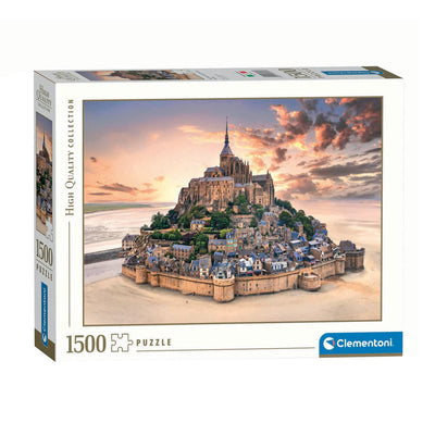 Clementoni Jigsaw Puzzle Mont Saint-Michel, 1500st.