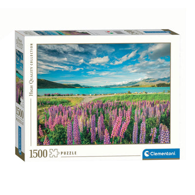 Clementoni Puzzle Blumen am Lake Tekapo, 1500st.