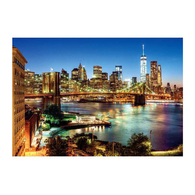 Clementoni Puzzle Brooklyn Bridge Lichter, 6000 Teile.