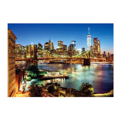 Clementoni Puzzle Brooklyn Bridge Lichter, 6000 Teile.