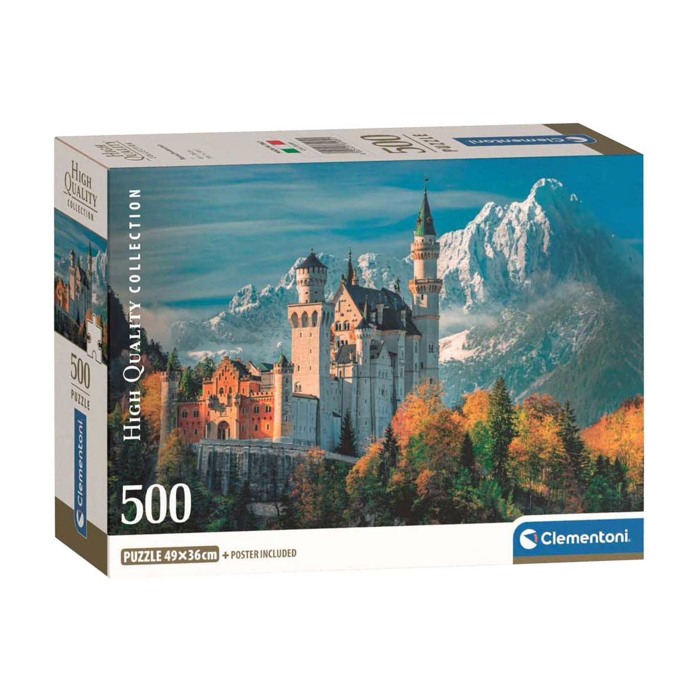 Clementoni Jigsaw Puzzle Neuschwanstein Schloss, 500st.