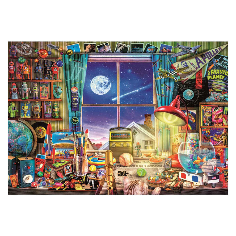 Clementoni Puzzle zum Mond, 500st.