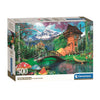 Clementoni Puzzle Das alte Schuhhaus, 500st.