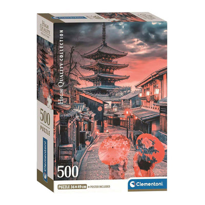 Clementoni Puzzle Abend in Kyoto, 500st.