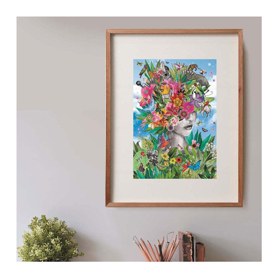 Clementoni Jigsaw Puzzle Head im Dschungel, 500st.