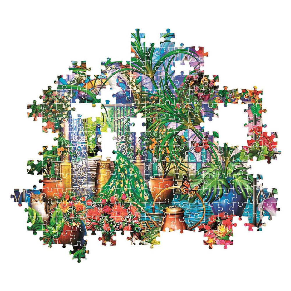 Clementoni Puzzle Die Gewächshausbauer, 500st.