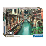 Clementoni Jigsaw Puzzle Venice Canal, 1000st. - afbeelding 1