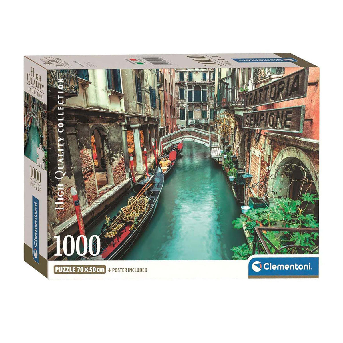 Clementoni Jigsaw Puzzle Venice Canal, 1000st.