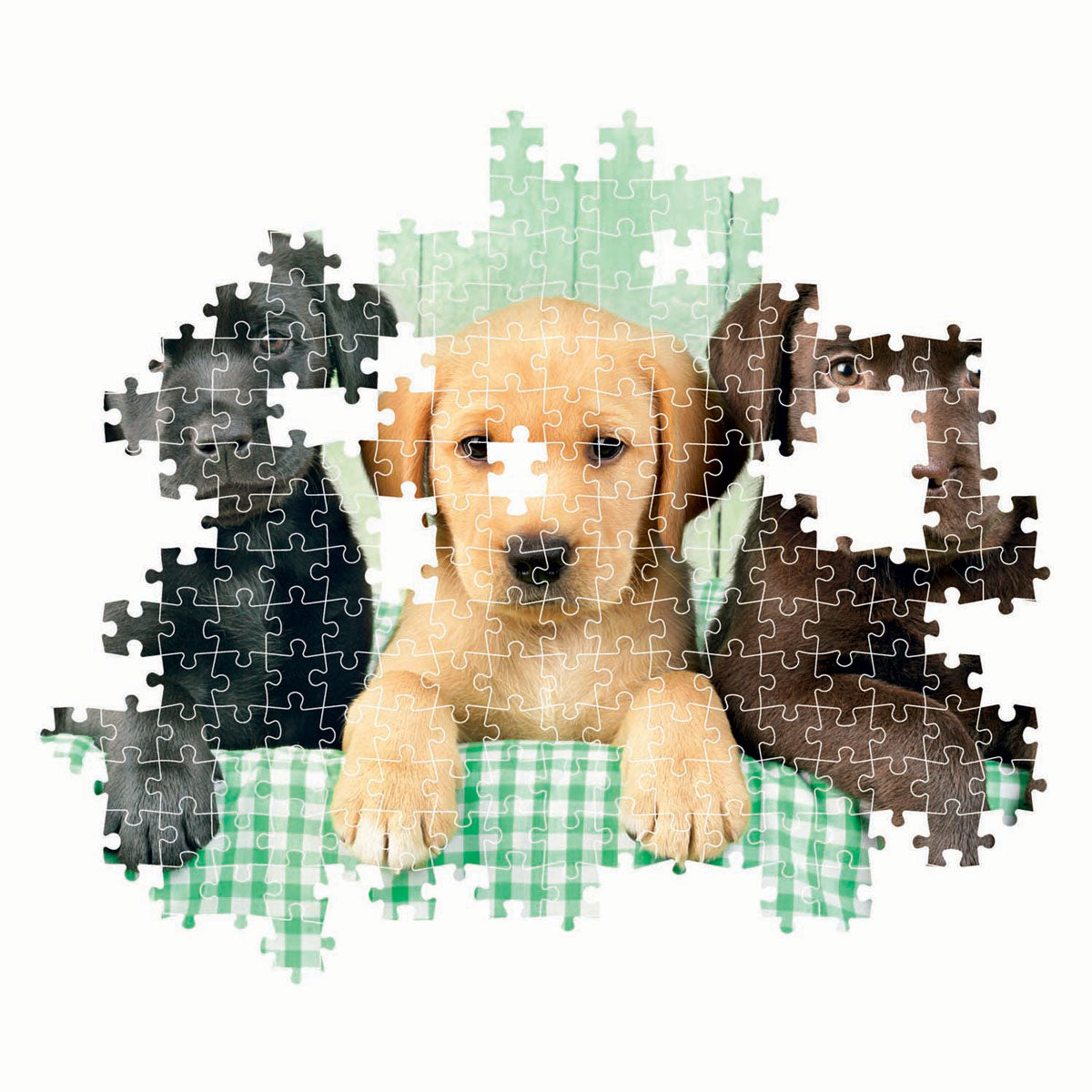 Clementoni Jigsaw Puzzle drei Labore, 1000st.