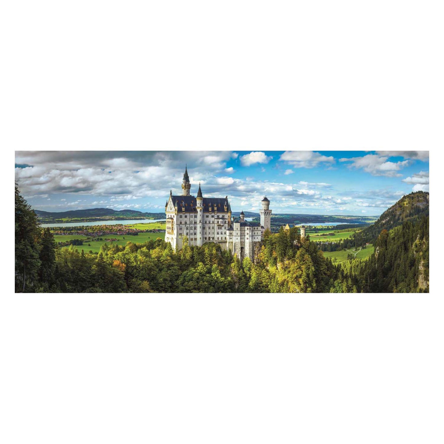 Clementoni Jigsaw Puzzle Das Neuschwanstein -Schloss, 1000st.
