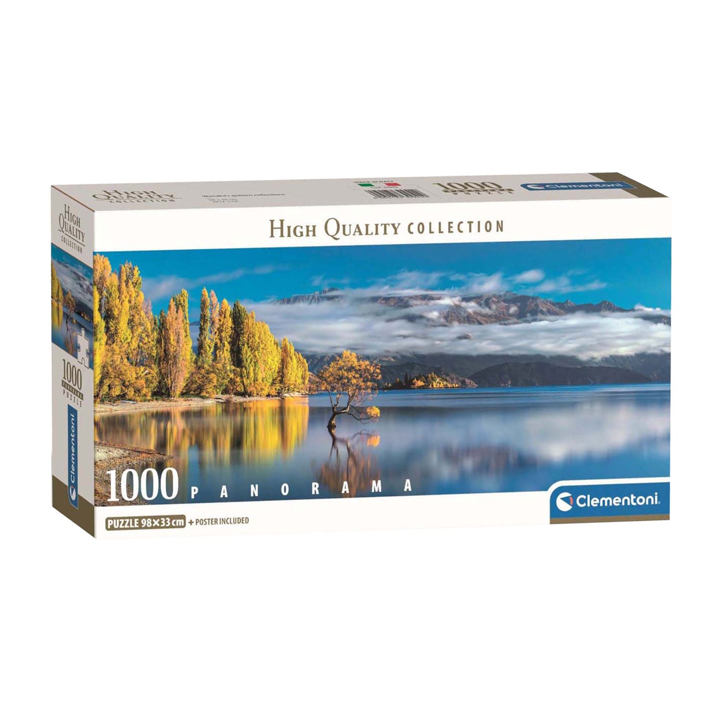 Clementoni Jigsaw Puzzle Wanakas goldene Reflexionen, 1000st.