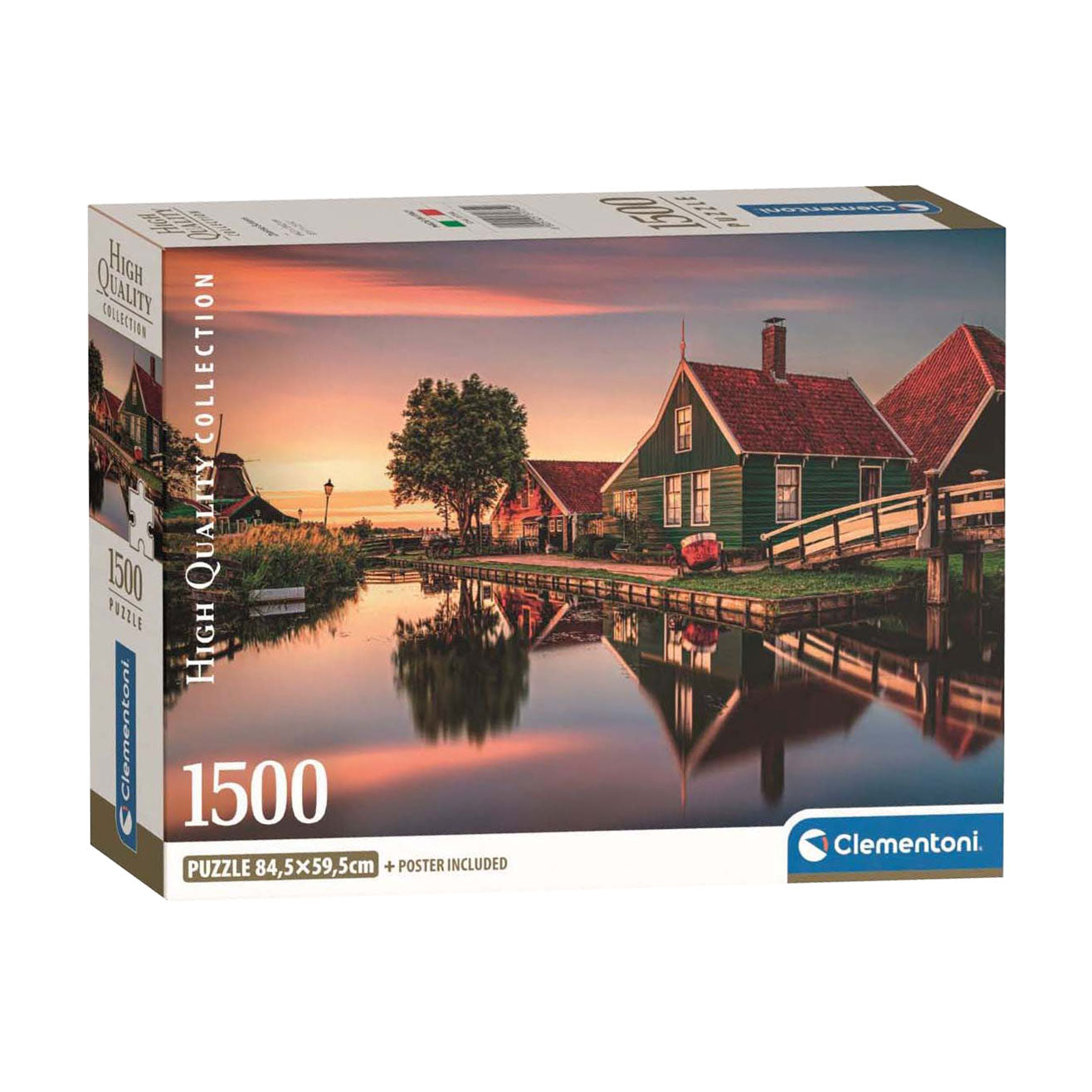 Clementoni Jigsaw Puzzle Zaanse Schans, 1500st.