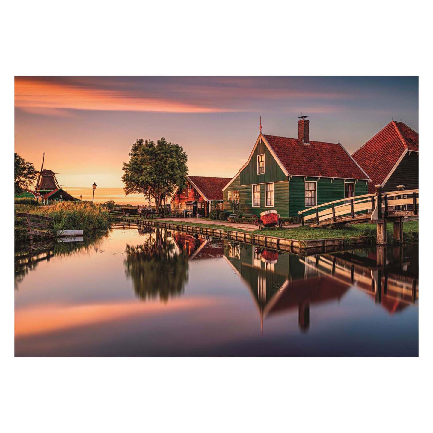 Clementoni Jigsaw Puzzle Zaanse Schans, 1500st.