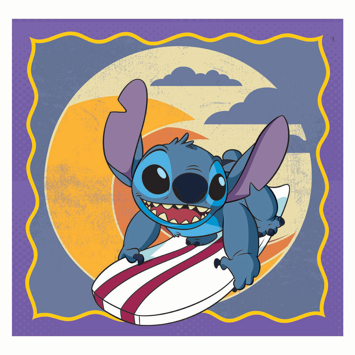 Clementoni Jigsaw Puzzle Square Stich, 3x48st.