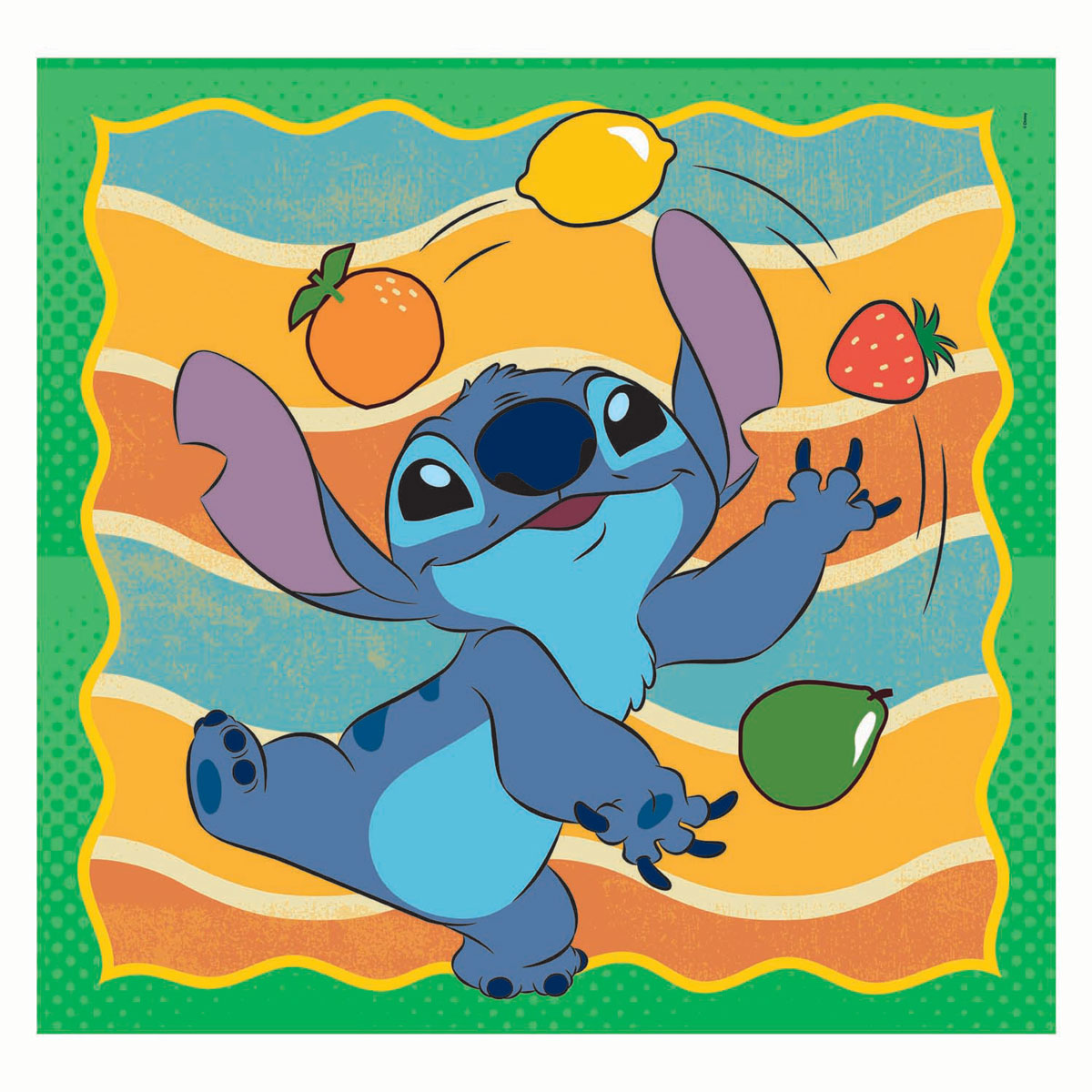 Clementoni Jigsaw Puzzle Square Stich, 3x48st.