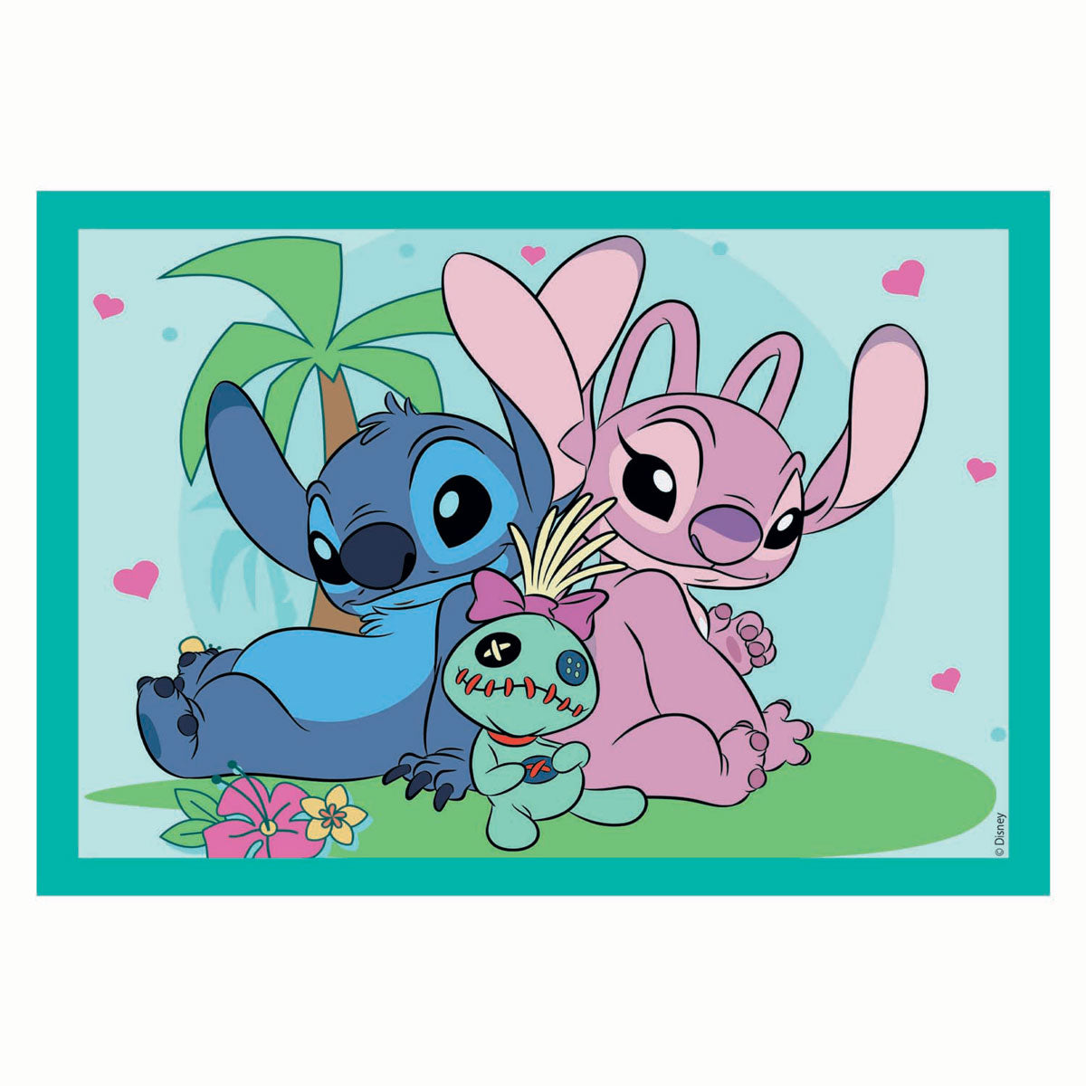 Clementoni Super Color Legpuzzle 4in1 Stich
