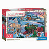Clementoni Puzzle Weihnachtszug - 500 Teile. - afbeelding 1