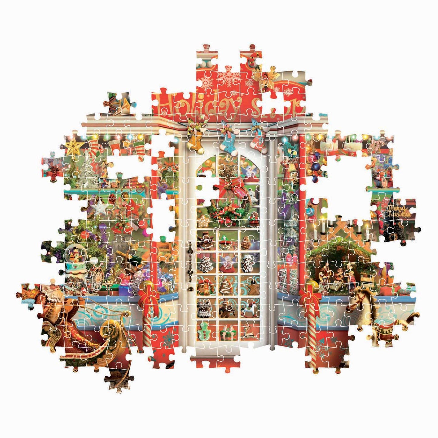 Clementoni Puzzle Weihnachtsgeschäft - 1000 Teile.