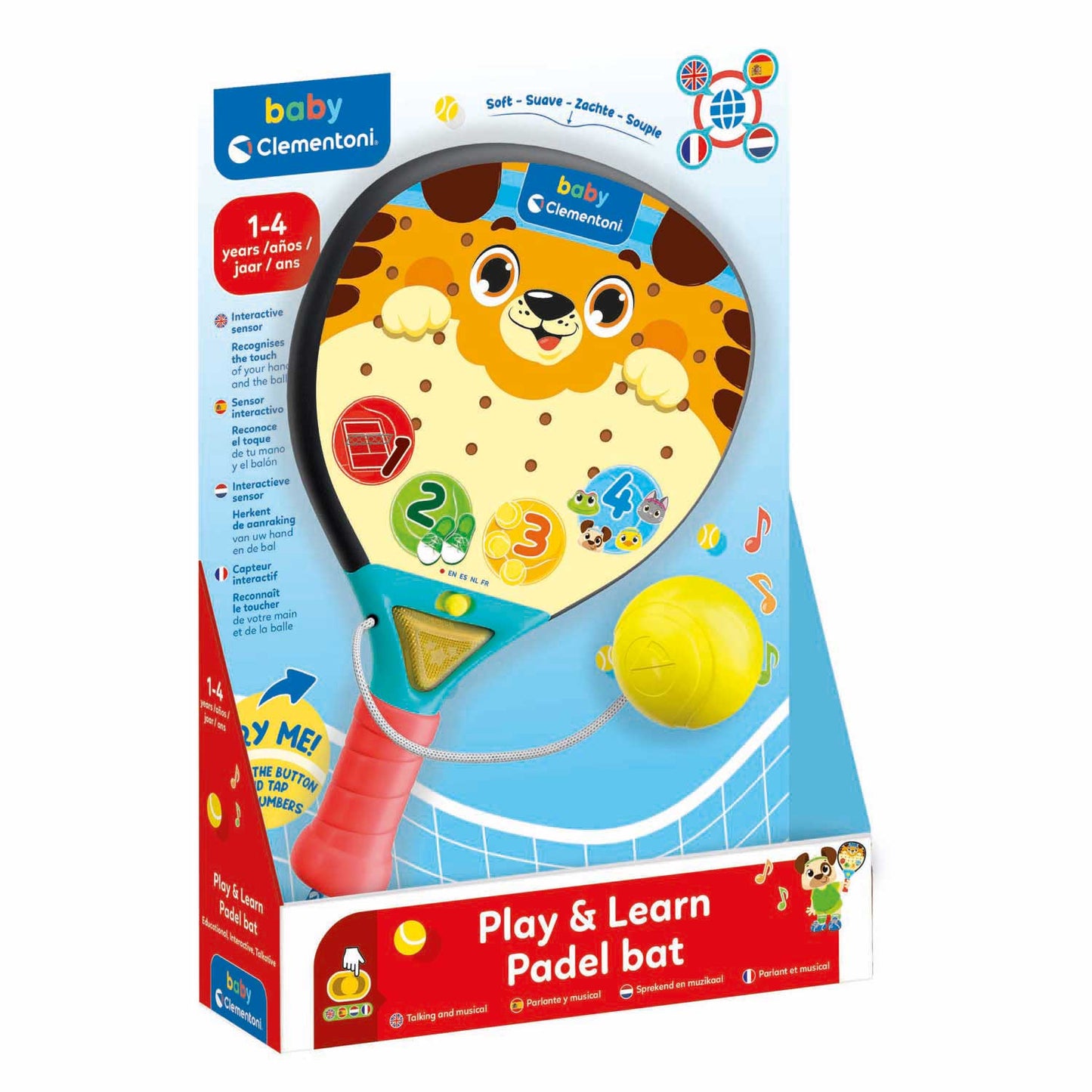 Clementoni Baby spielt und lernt Padel