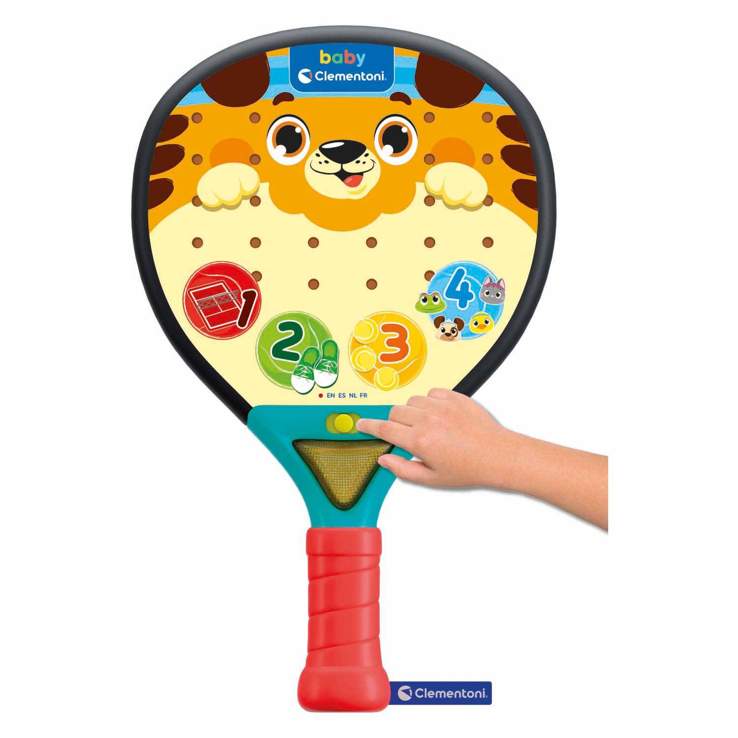 Clementoni Baby spielt und lernt Padel