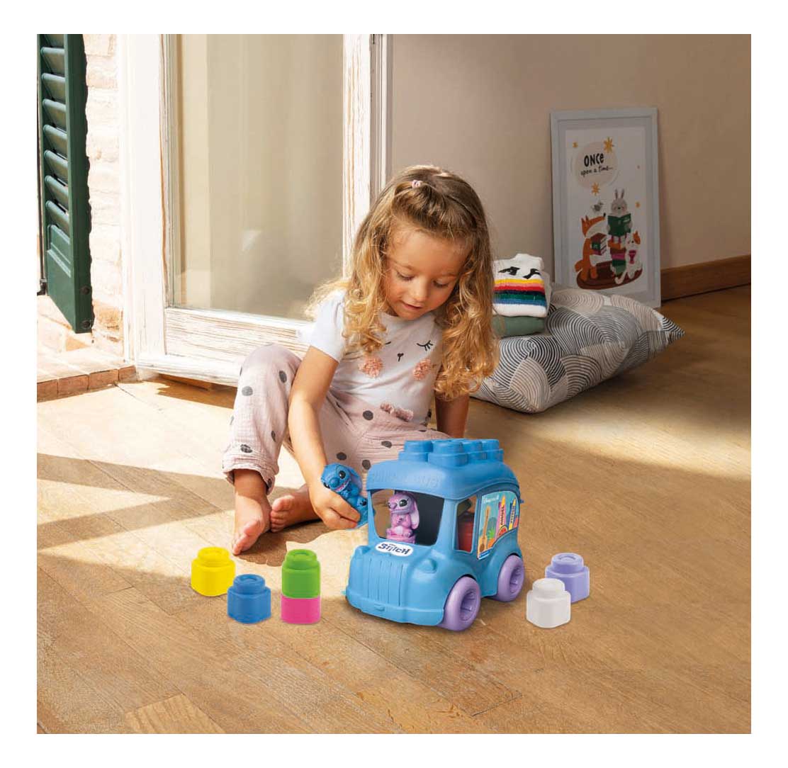 Clementoni Soft Clemmy Stitch Schulbus