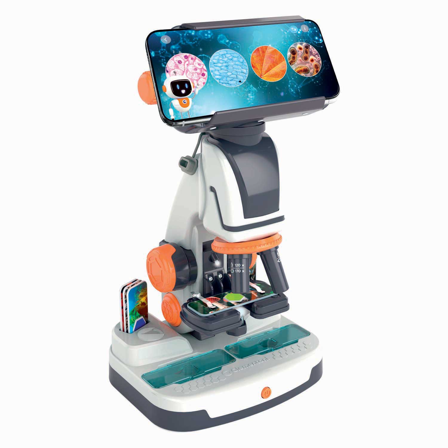 Clementoni Wissenschaftsspielmikroskop Smart