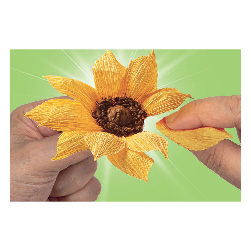 Clementoni-Idee: Machen Sie Ihre eigenen Blumen – Sonnenblume