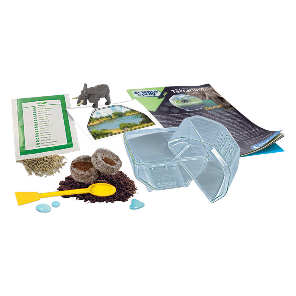 Clementoni Wissenschaftsspiel „My Wild Terrarium – Elefant“.