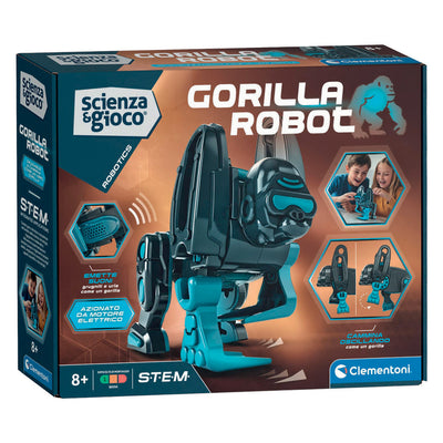 Clementoni spielt Gorilla-Roboter