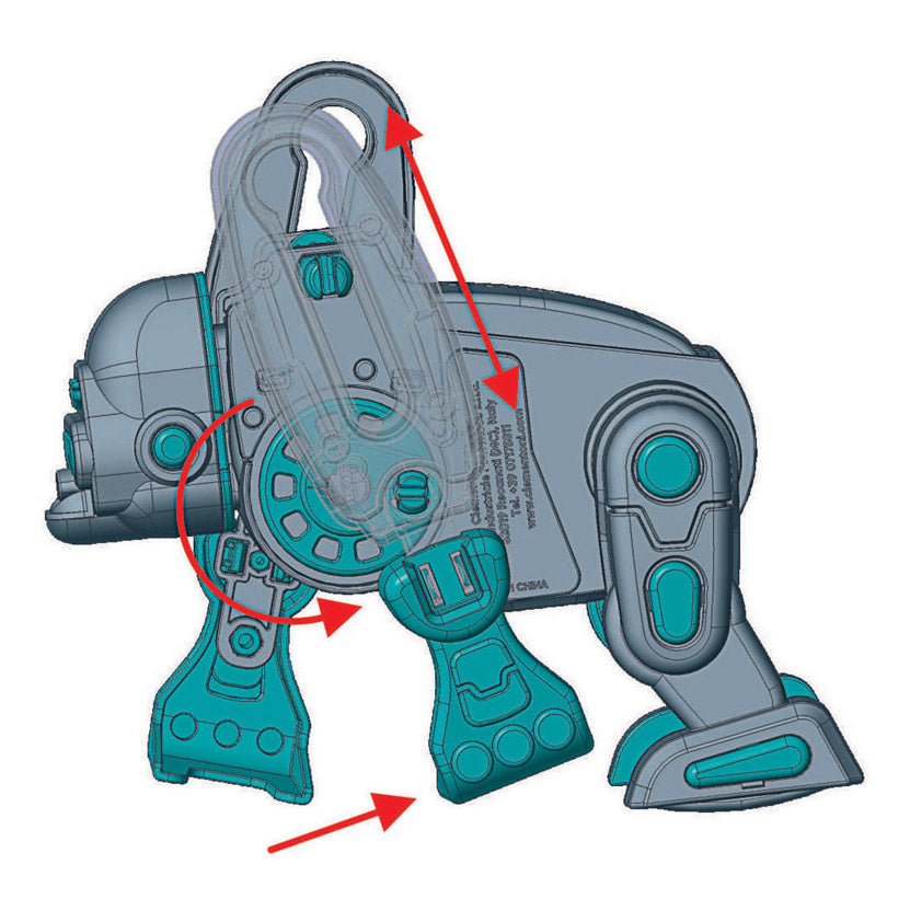 Clementoni spielt Gorilla-Roboter