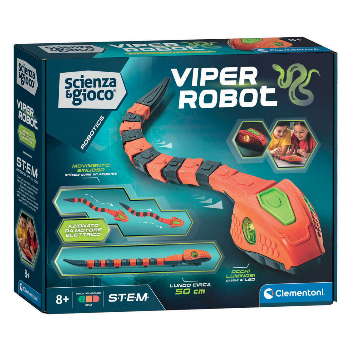 Clementoni Wissenschaftsspiel Roboterschlange