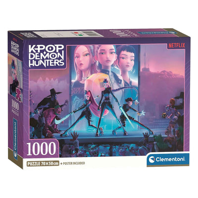 Clementoni Puzzle Kpop Dämonenjäger – 1000 Teile.