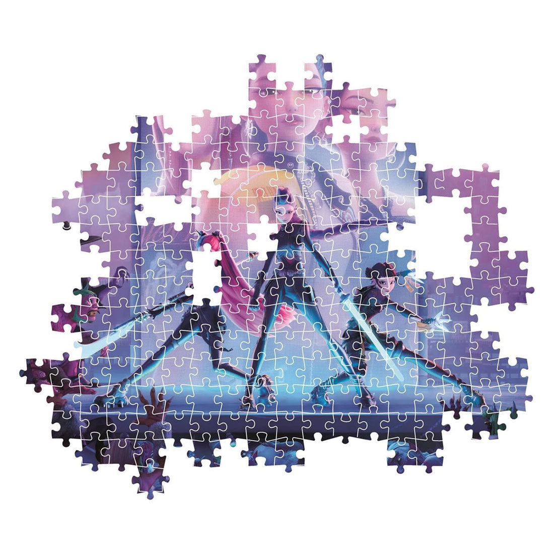 Clementoni Puzzle Kpop Dämonenjäger – 1000 Teile.