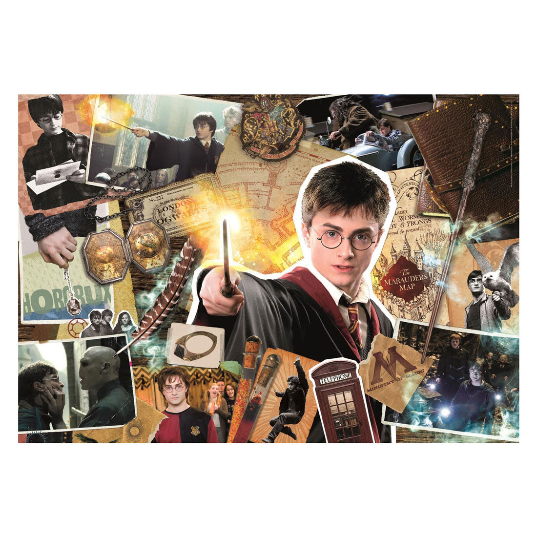 Clementoni – Puzzle – 1500 Teile – Harry Potter-Kompaktbox
